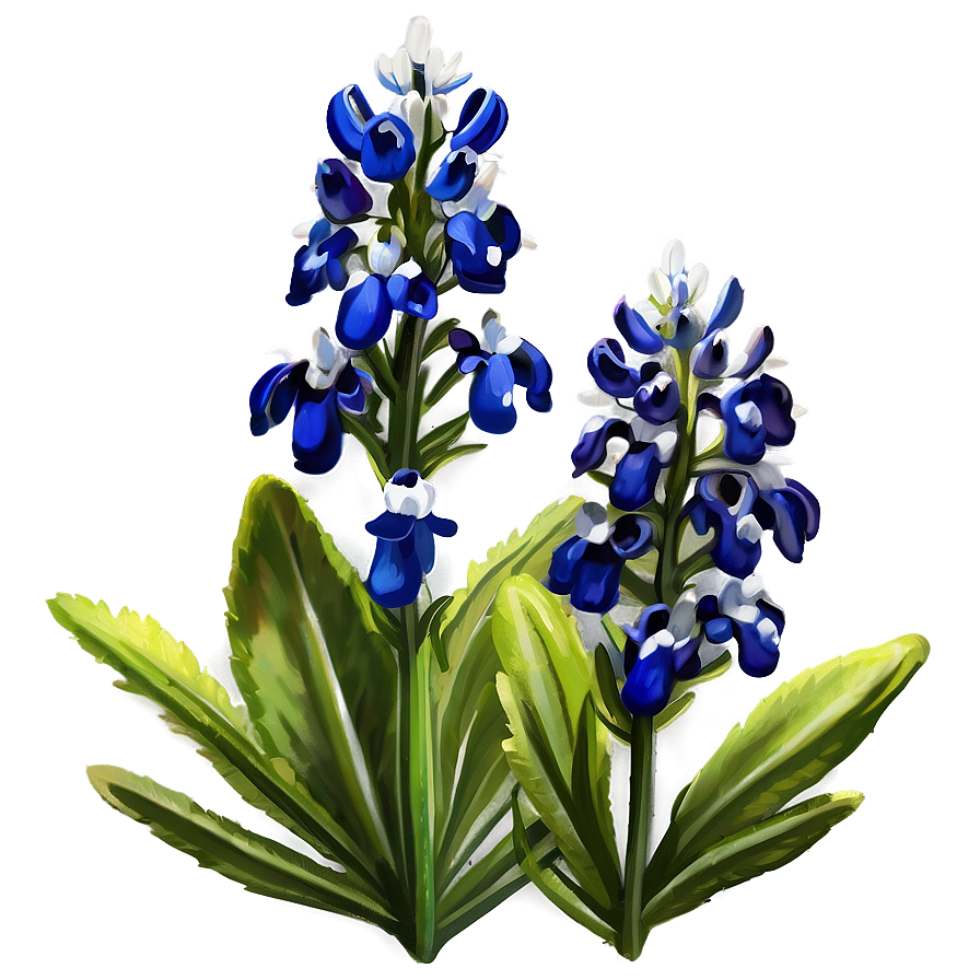 Bluebonnet By The River Png Iox PNG Image