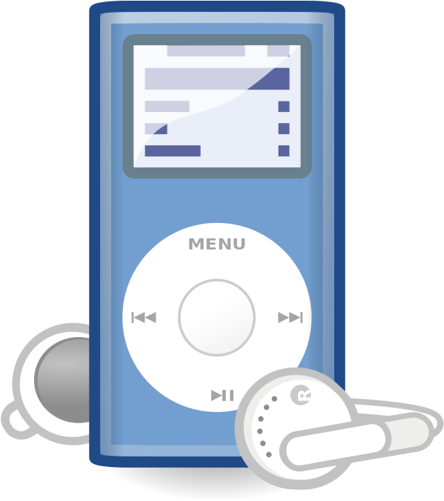 Bluei Podwith Earphones PNG Image