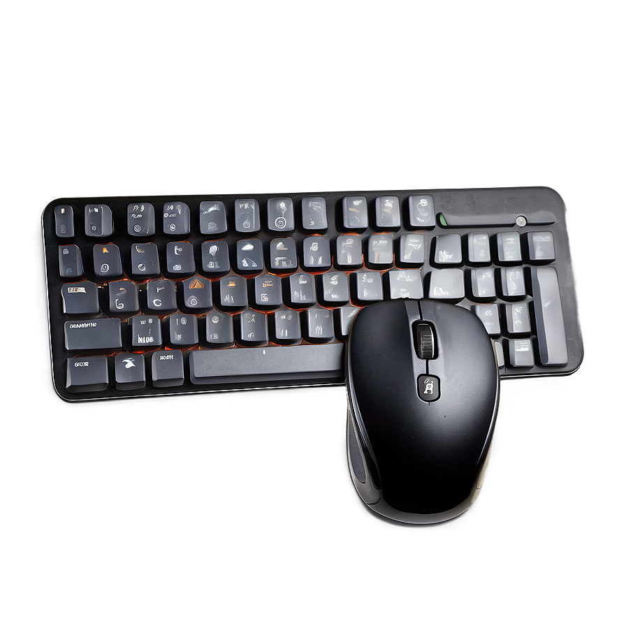 Bluetooth Keyboard And Mouse Pair Png Wto48 PNG Image