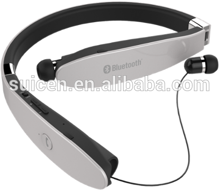 Bluetooth Neckband Headphones PNG Image