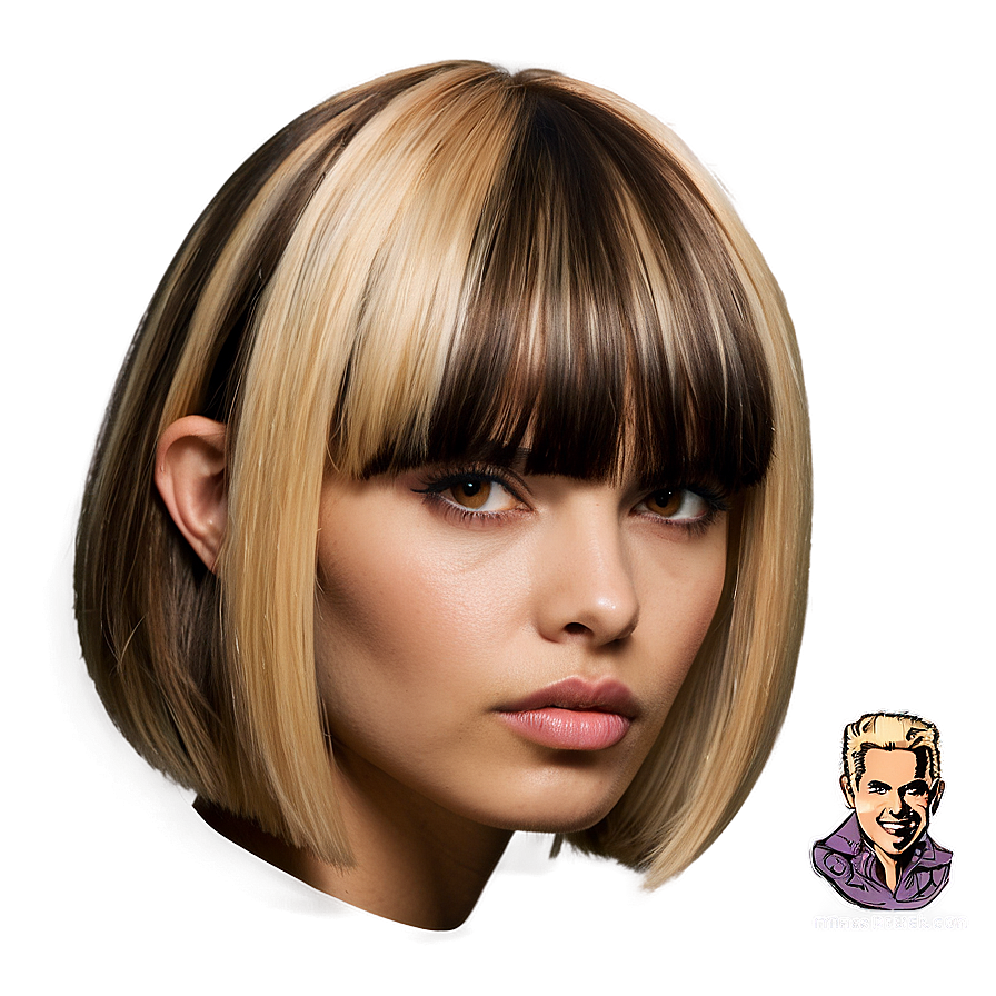 Blunt Bangs Cut Png 05252024 PNG Image