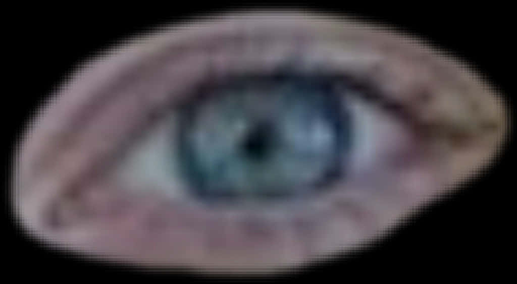 Blurred Human Eye Closeup PNG Image