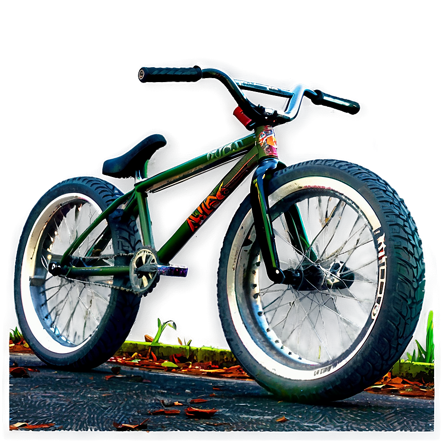 Bmx Bike In Park Png Dog10 PNG Image