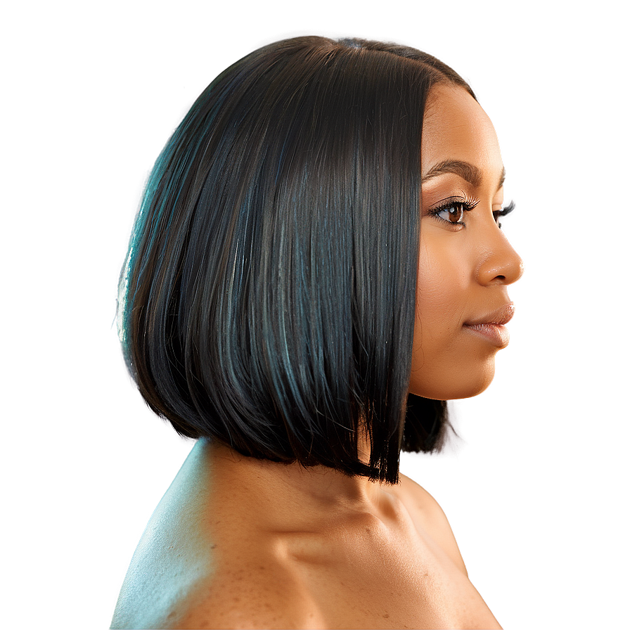 Bob Cut Hair Texture Png 06202024 PNG Image