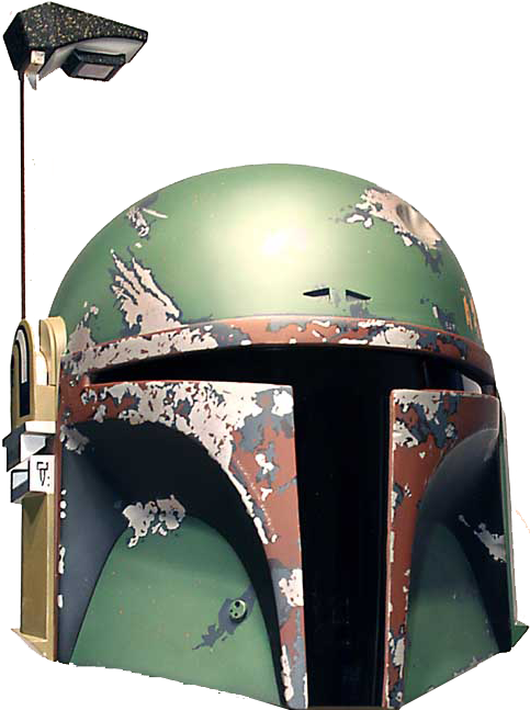 Boba Fett Helmet Detail PNG Image