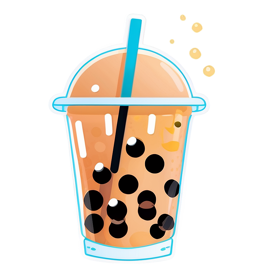 Boba Tea Flat Design Png 05242024 PNG Image