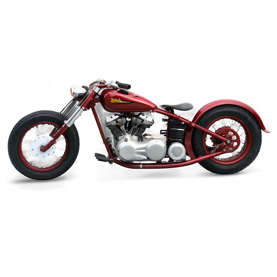 Bobber Motorcycle Heritage Png 1 PNG Image