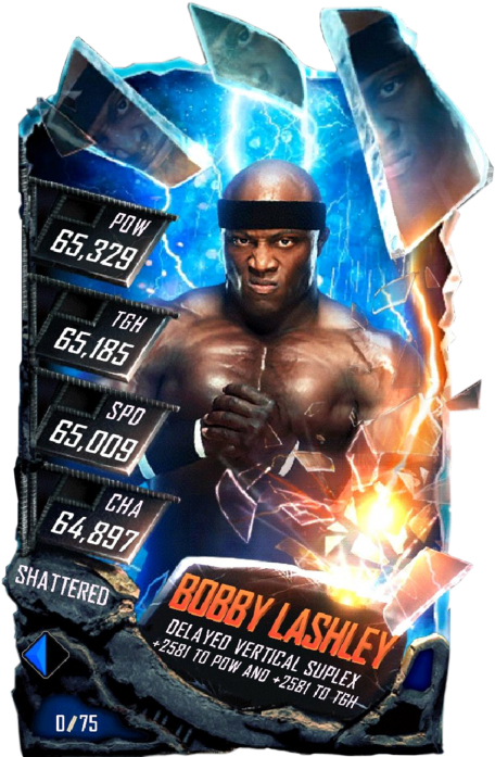 Bobby Lashley Wrestling Card PNG Image