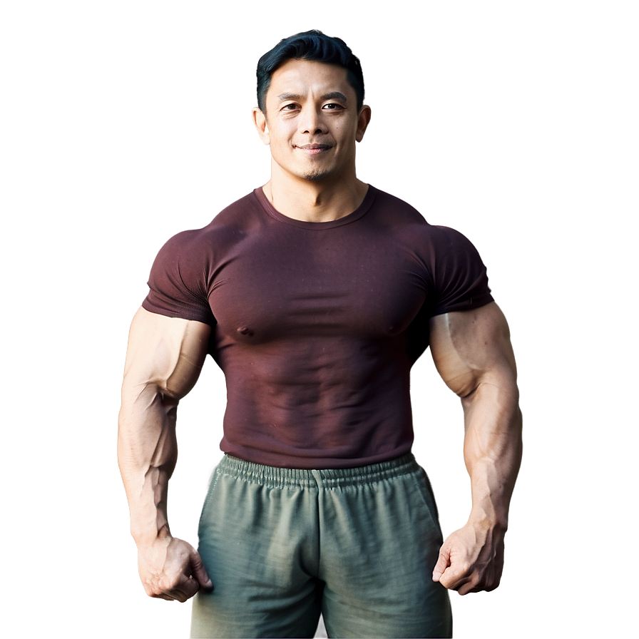 Bodybuilding Muscle Man Png Rwn PNG Image