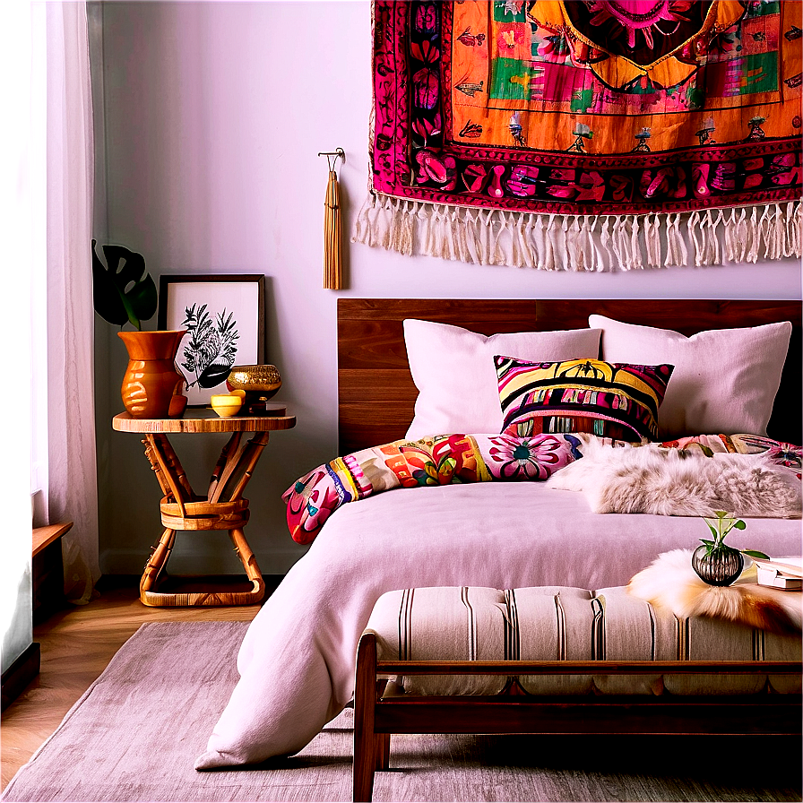 Bohemian Bedroom Decor Png 92 PNG Image