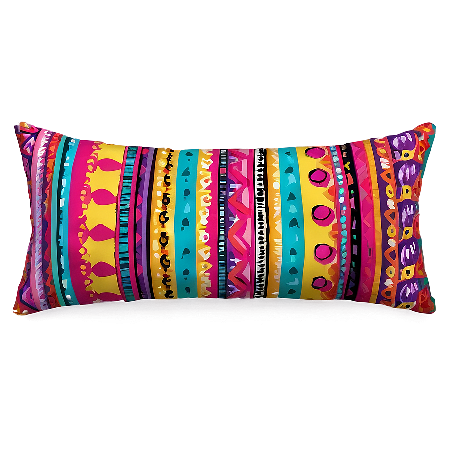 Bohemian Style Pillow Png 06282024 PNG Image