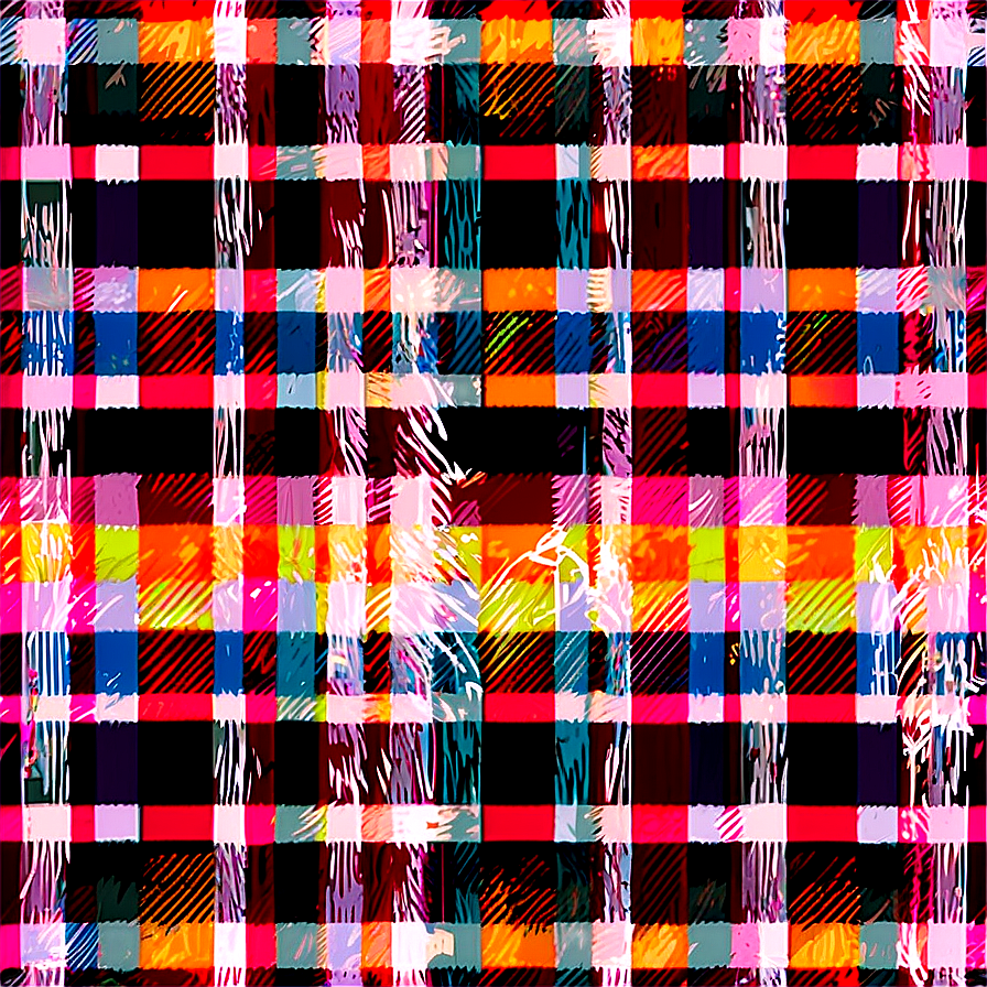 Bohemian Tribal Plaid Png 82 PNG Image