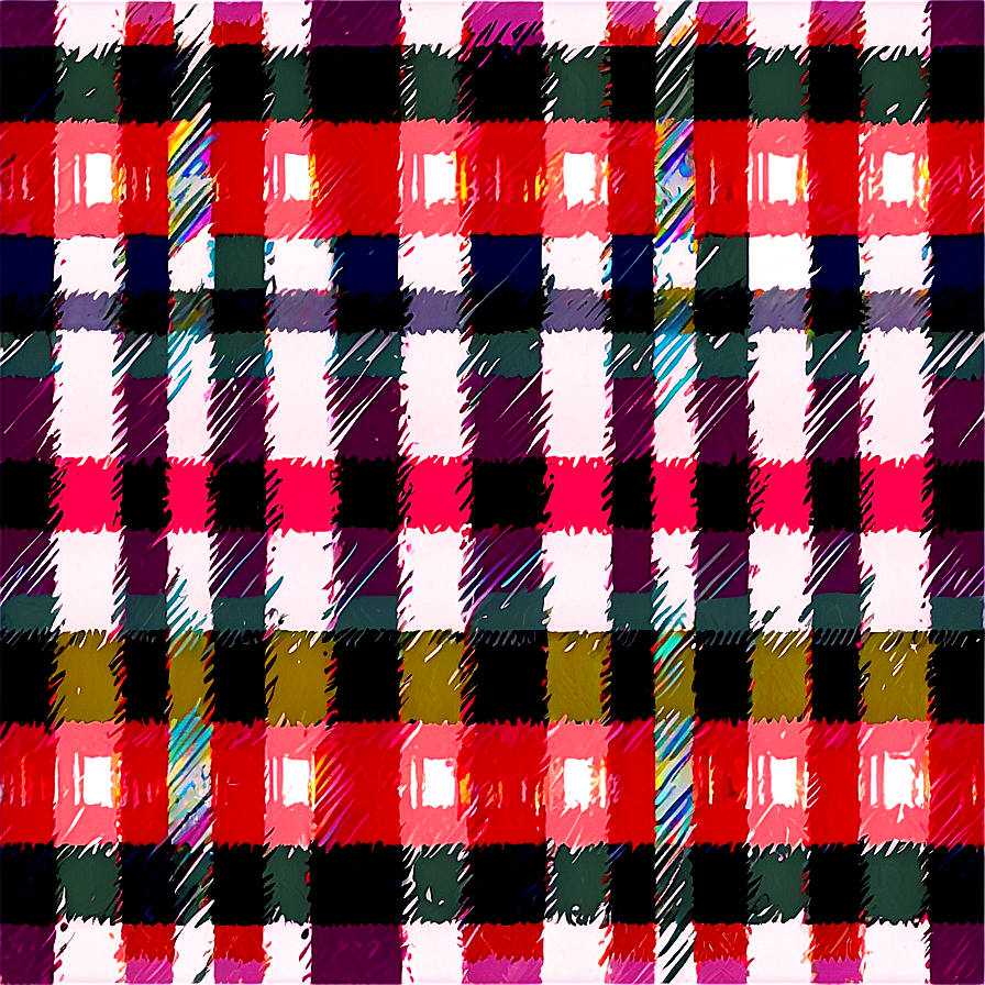 Bohemian Tribal Plaid Png Obf PNG Image