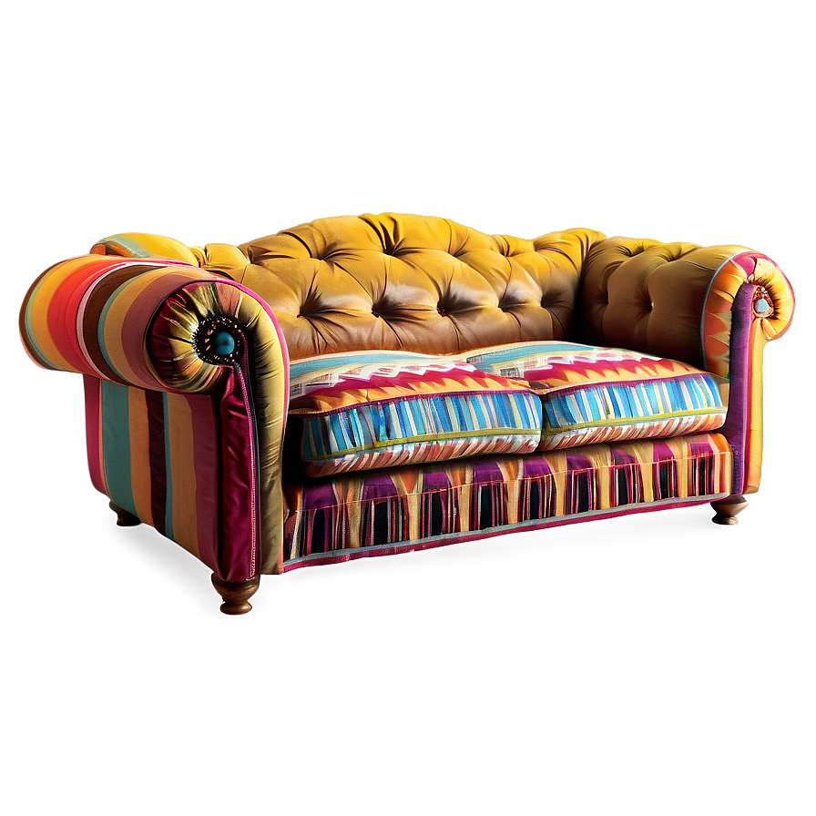 Boho Chic Couch Png 11 PNG Image