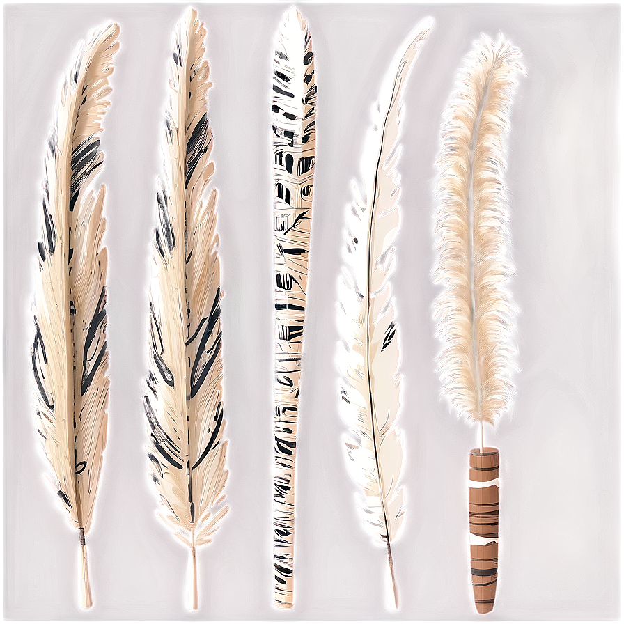 Boho Pampas Decoration Png Wxr36 PNG Image