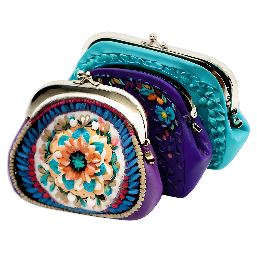 Boho Purse Png Bcd PNG Image