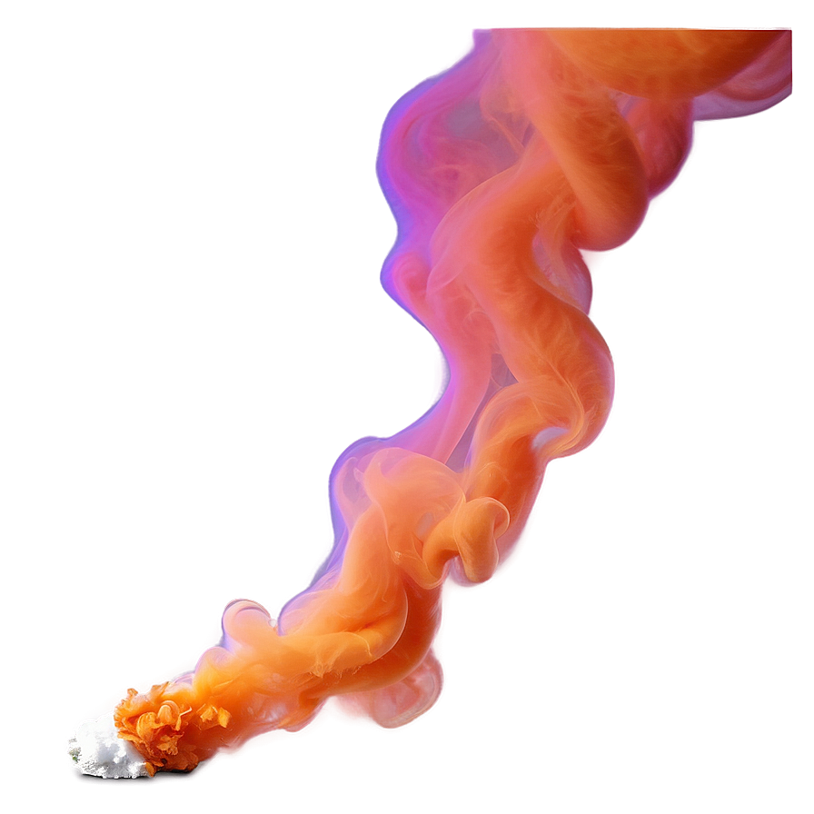 Bold Orange Smoke Png Aci PNG Image