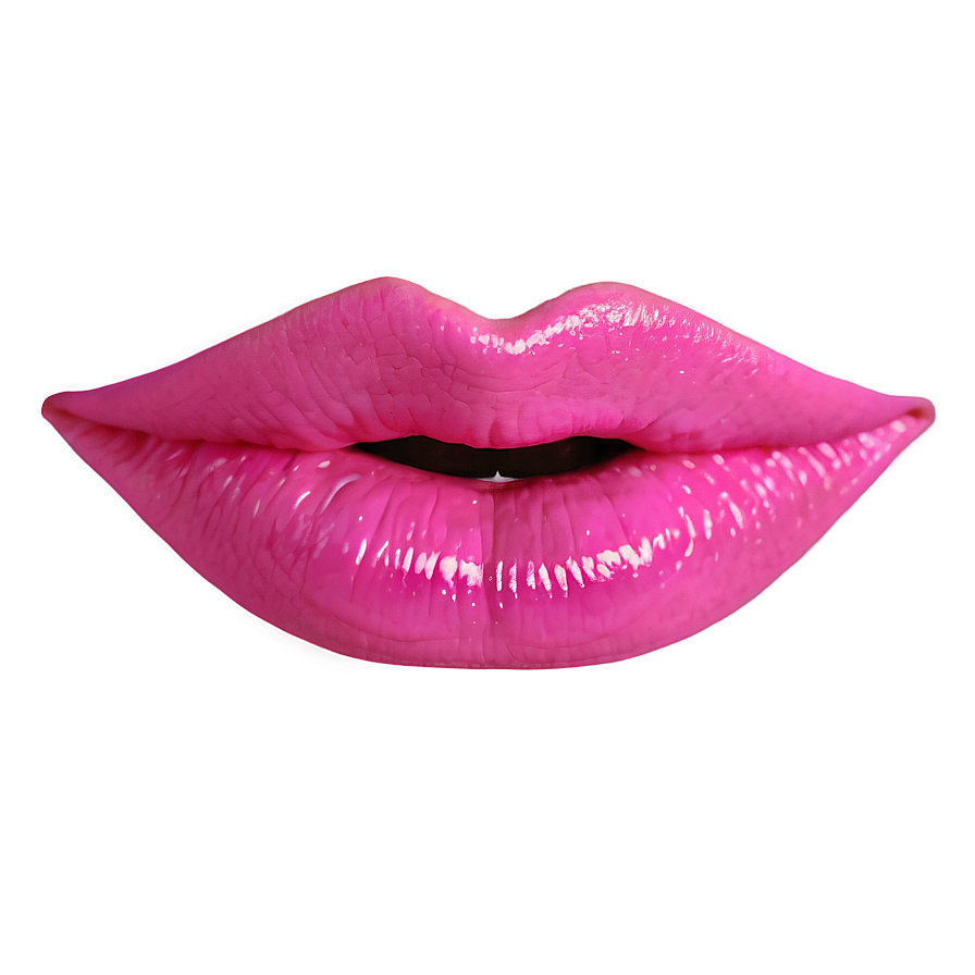 Bold Pink Lips Png Kfa PNG Image