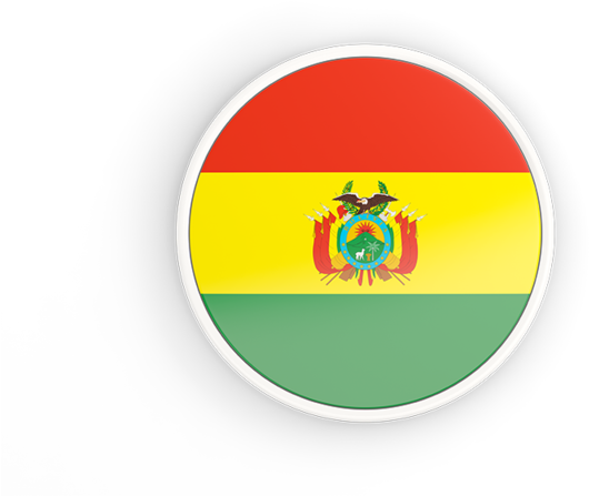 Bolivian_ Flag_ Grunge_ Circle PNG Image