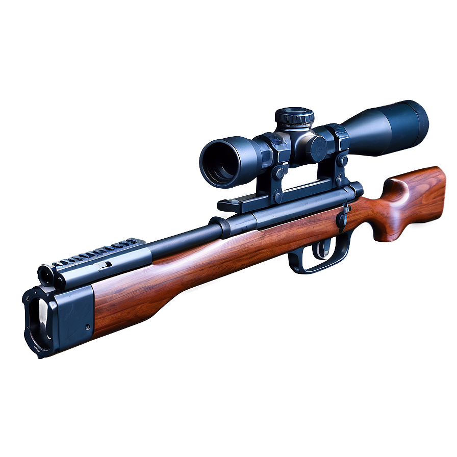 Bolt Action Sniper Rifle Png Aba18 PNG Image