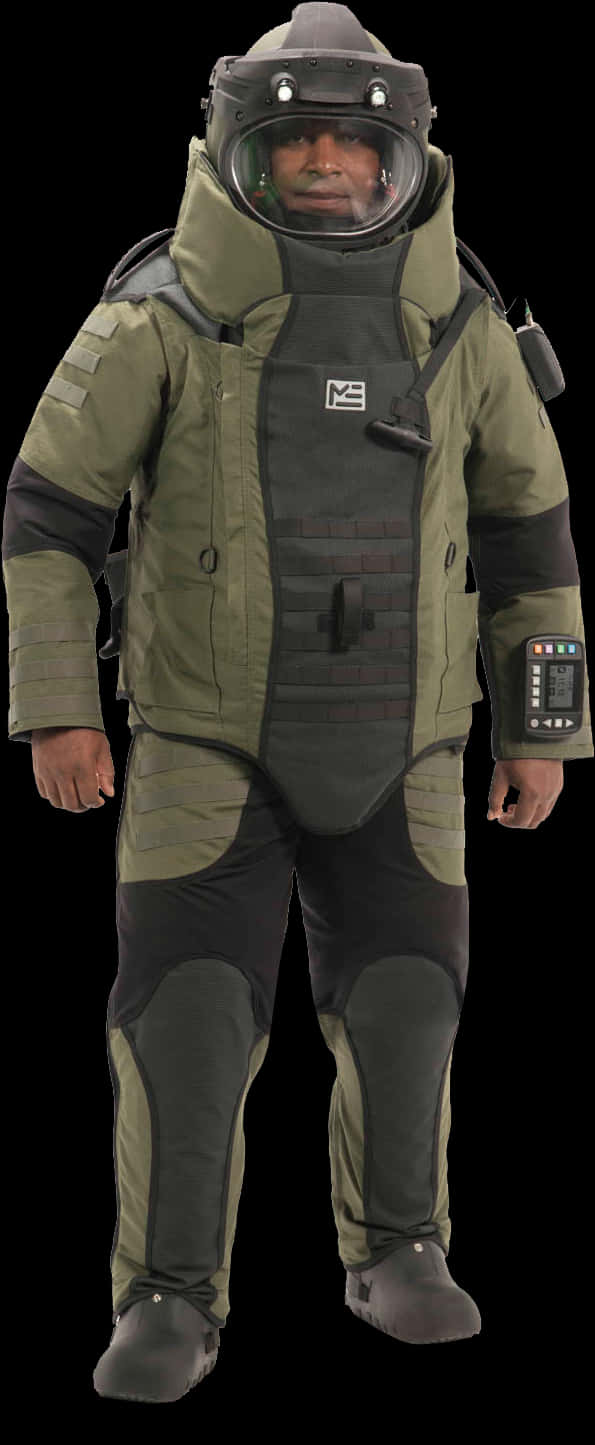 Bomb Disposal Suit Professional PNG Image