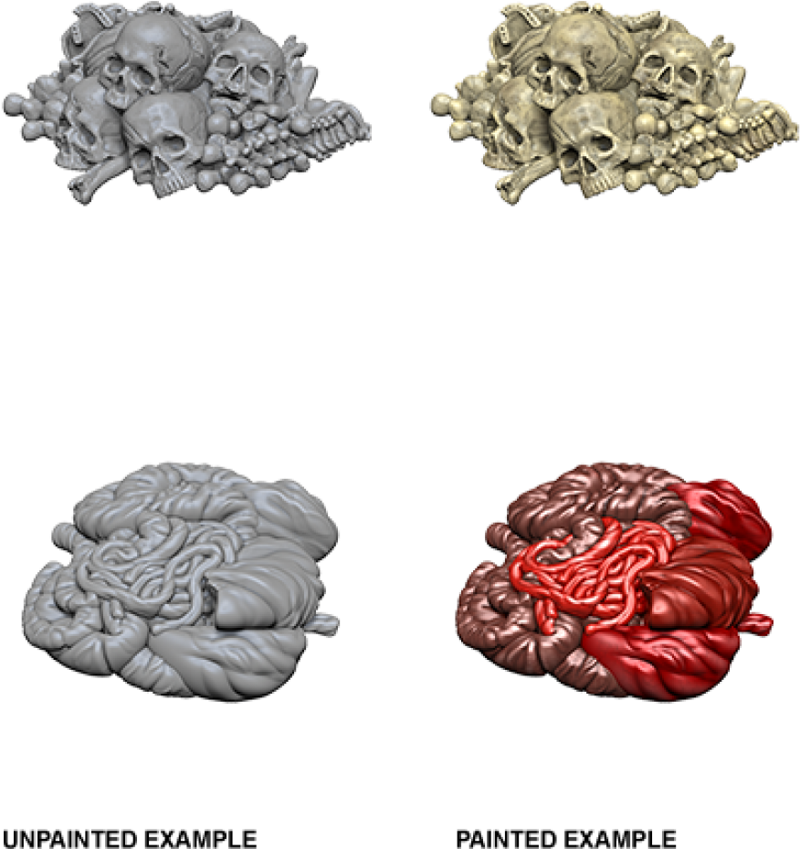 Boneand Brain Miniature Painting Examples PNG Image