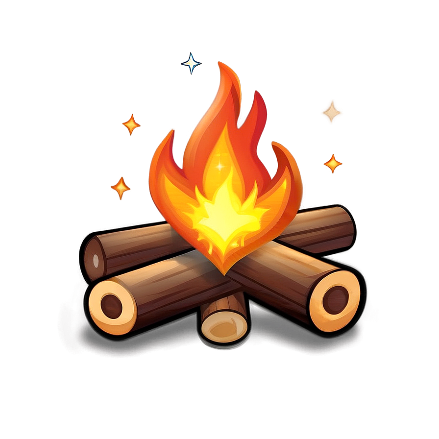 Bonfire Emoji Graphic Png 25 PNG Image