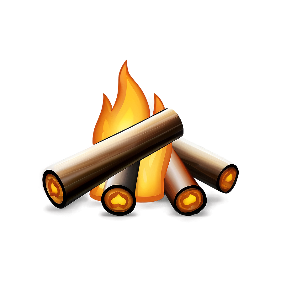 Bonfire Emoji Graphic Png Vdw PNG Image