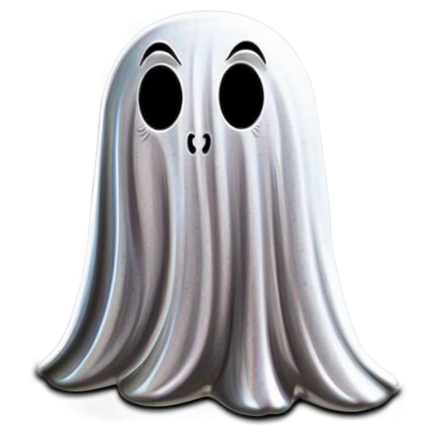 Boo Ghost With Bow Png 06112024 PNG Image