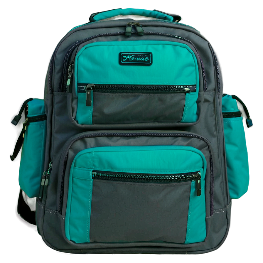 Book Bag With Side Pockets Utility Png Rik68 PNG Image