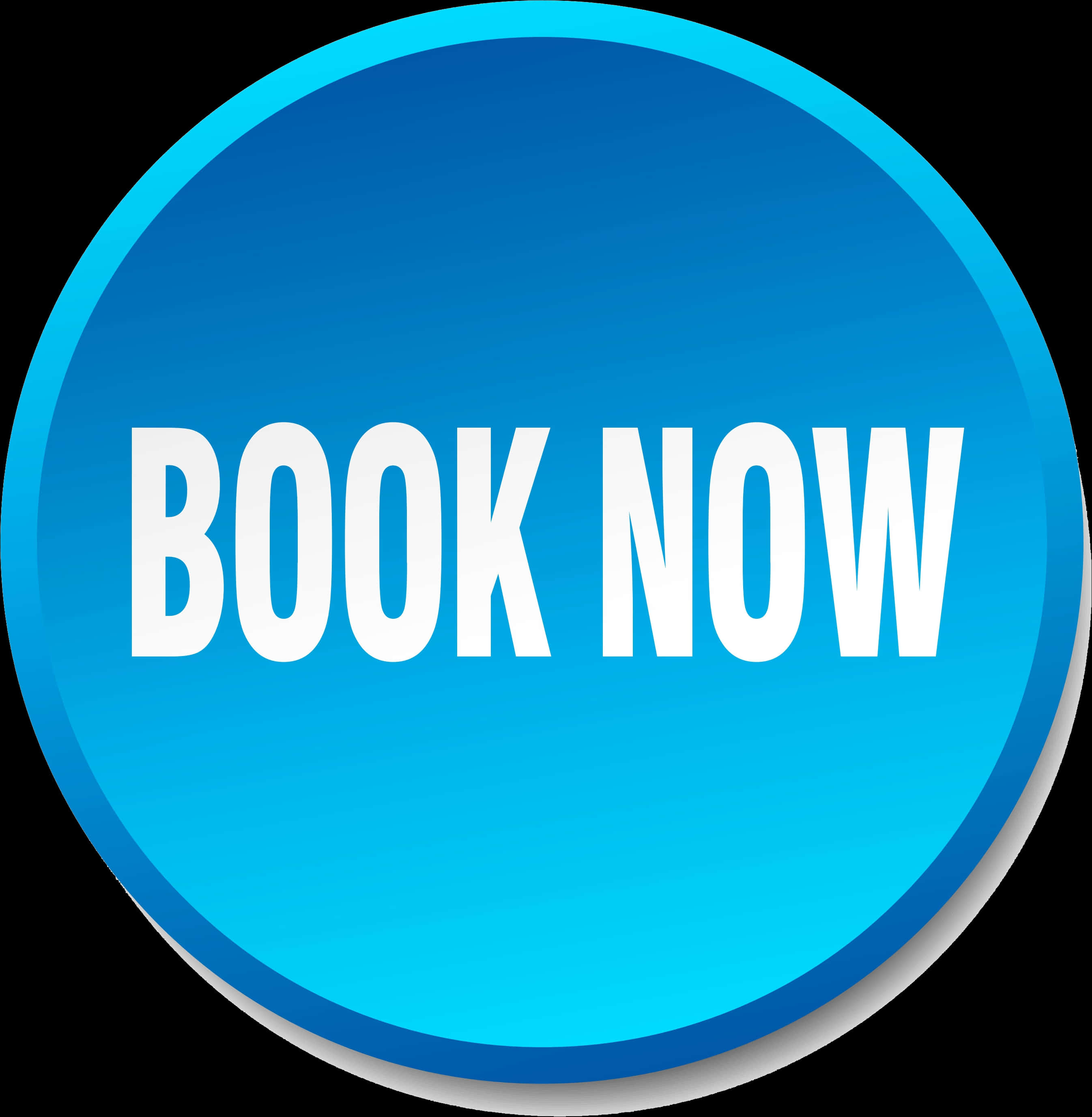 Book Now Button Blue PNG Image