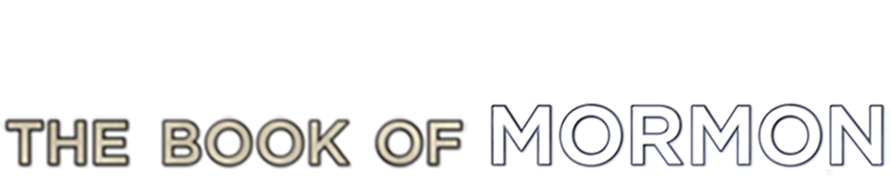 Bookof Mormon Title Graphic PNG Image