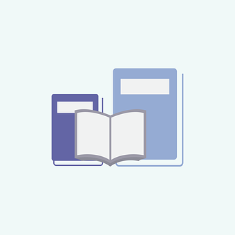 Books Icon Graphic PNG Image