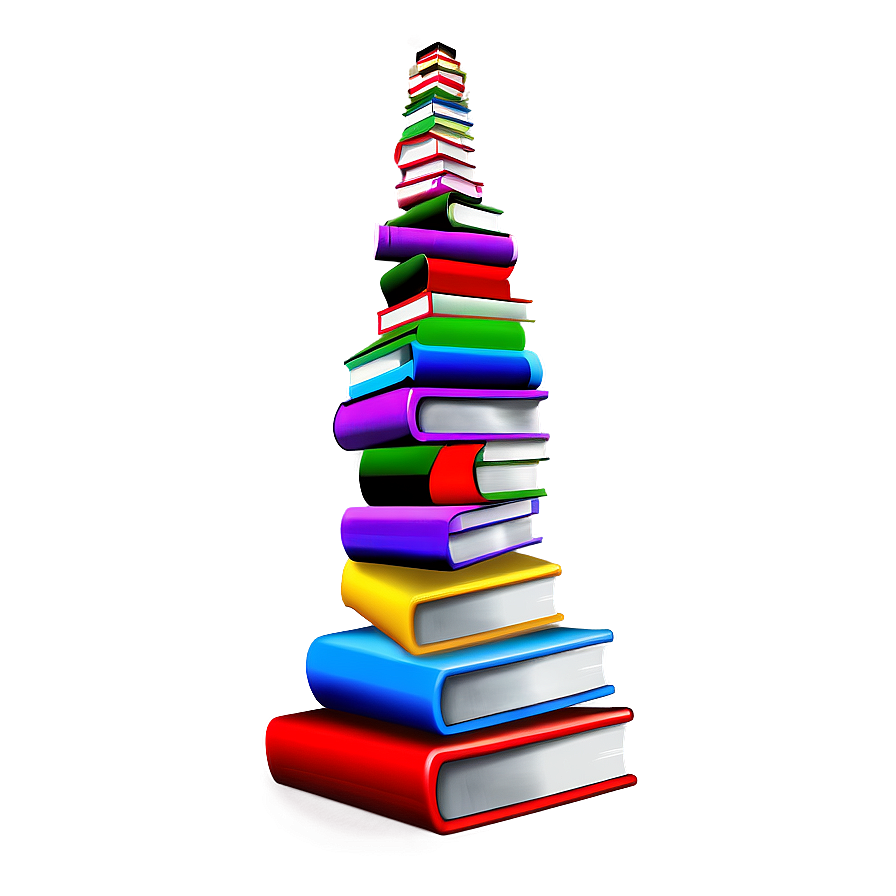 Books Tower Png 42 PNG Image