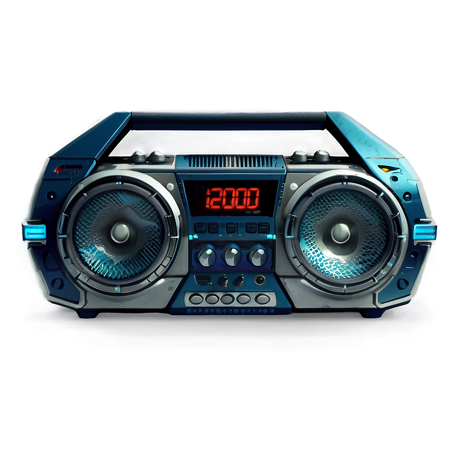 Boombox With Battery Indicator Png 32 PNG Image