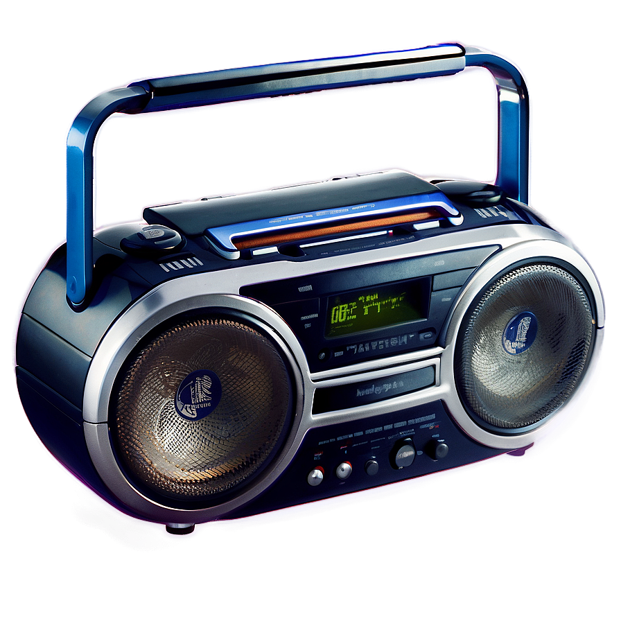 Boombox With Cd Player Png 05242024 PNG Image