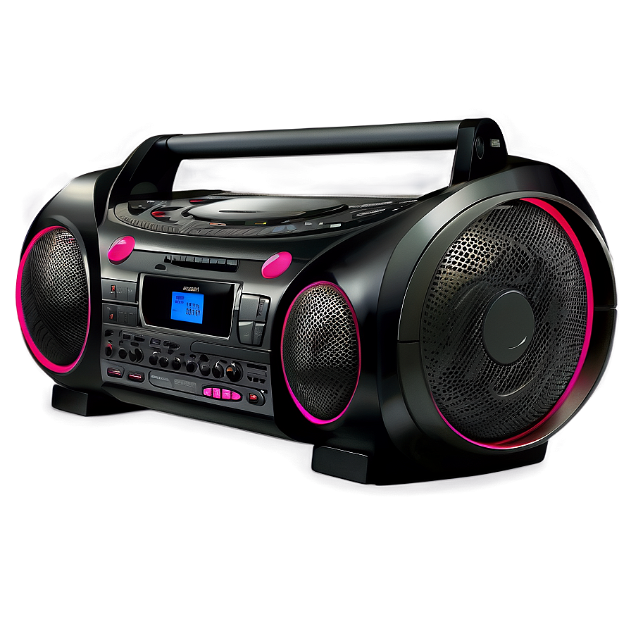 Boombox With Cd Player Png Ypk92 PNG Image