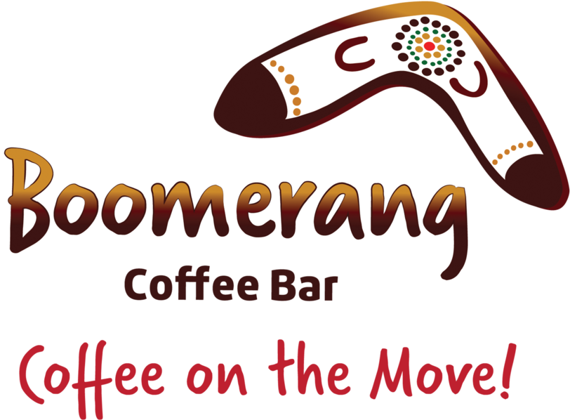 Boomerang Coffee Bar Logo PNG Image