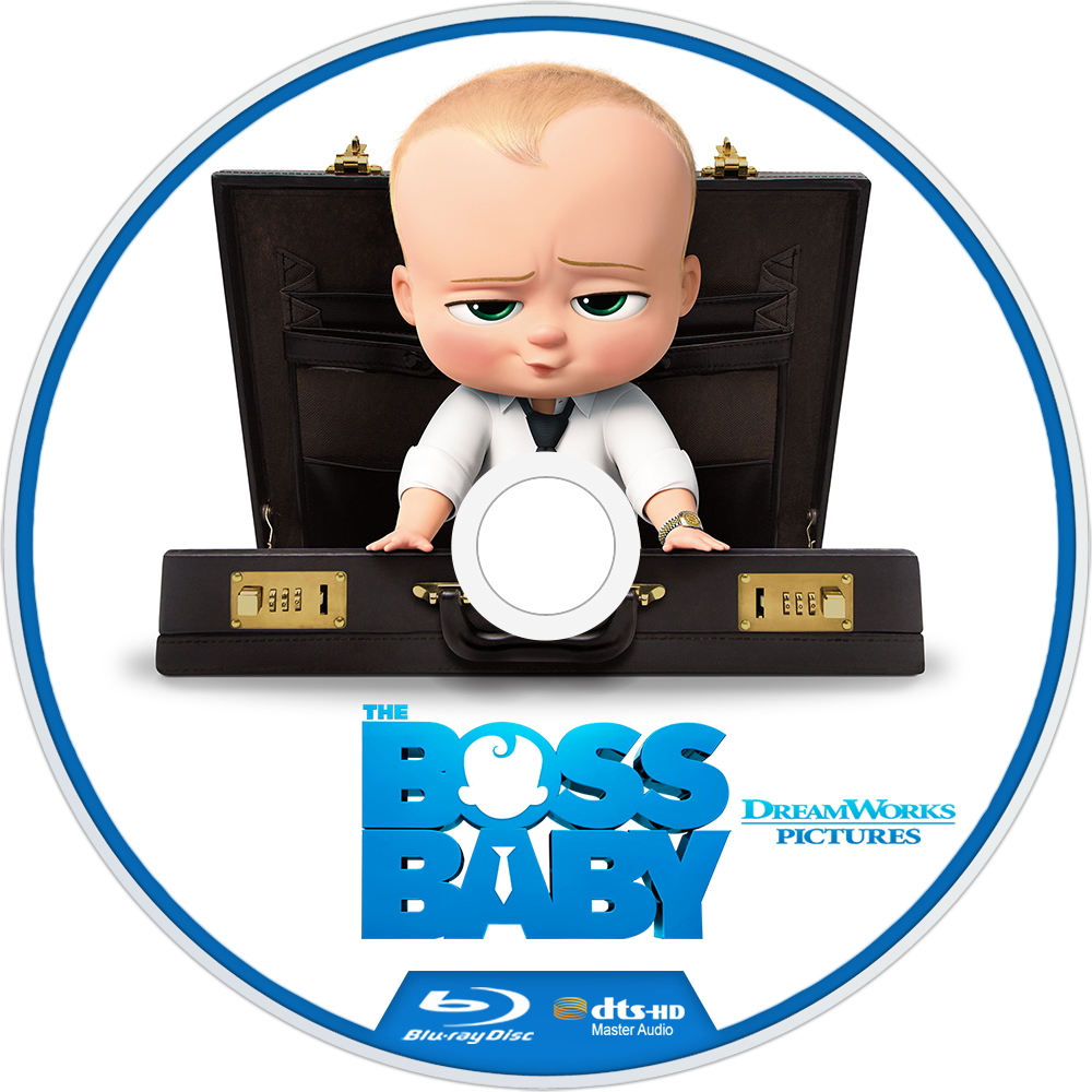 Boss Baby Blu Ray Cover Art PNG Image