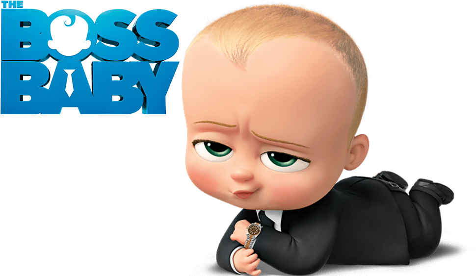 Boss Baby Character Pose PNG Image