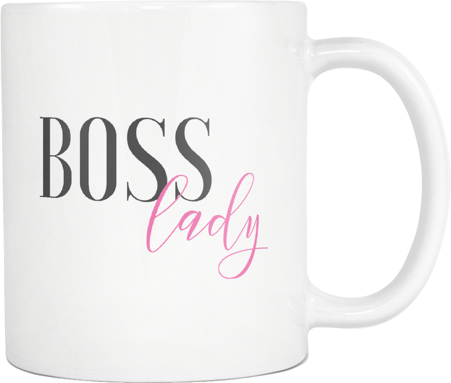 Boss Lady Mug PNG Image