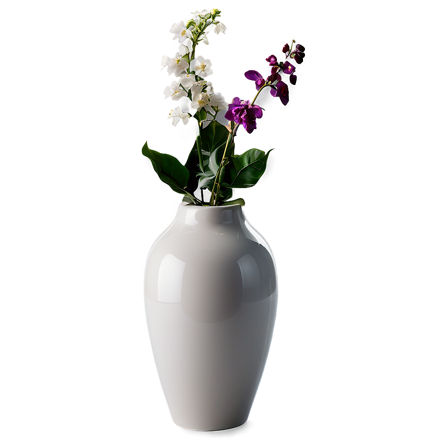 Botanical Vase Png Cjv PNG Image