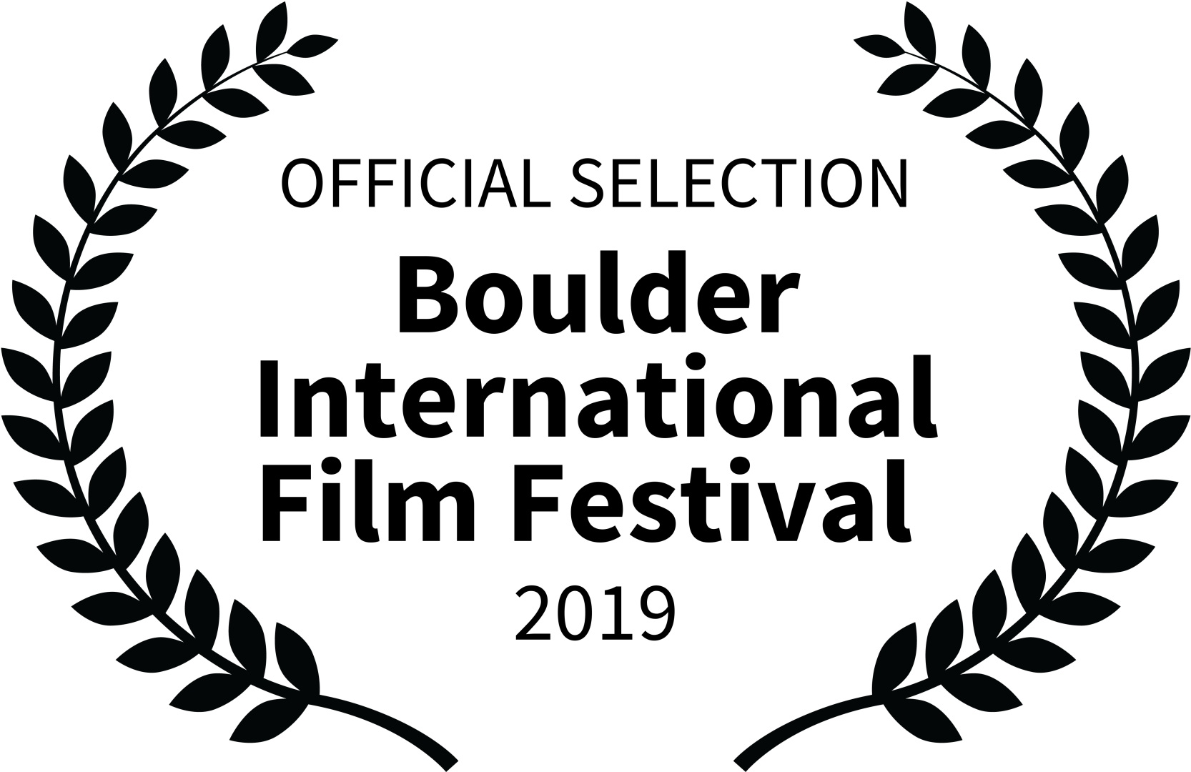 Boulder Film Festival2019 Laurel Wreath PNG Image