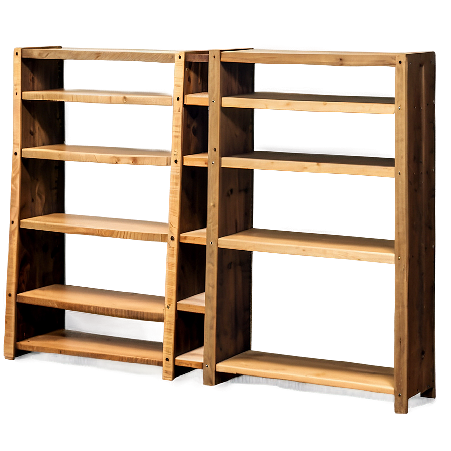 Boutique Wood Shelf Selections Png Pku PNG Image