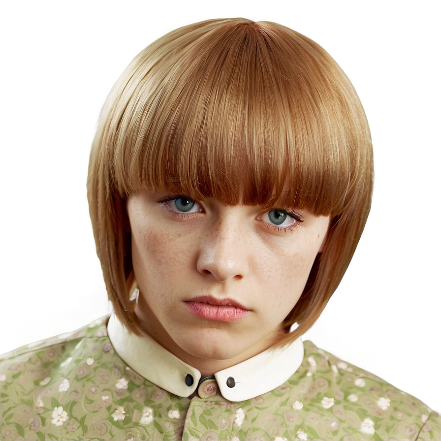 Bowl Cut With Sideburns Png Qtf88 PNG Image