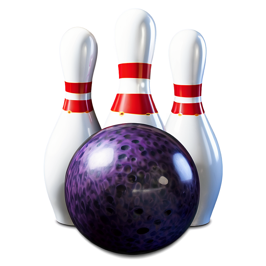 Bowling Ball With Pins Png Vjj79 PNG Image