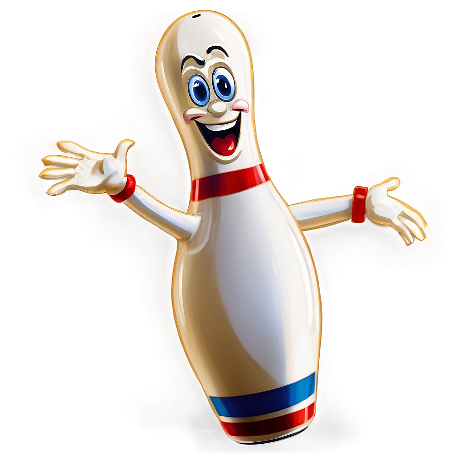 Bowling Pin Mascot Png Hdg PNG Image