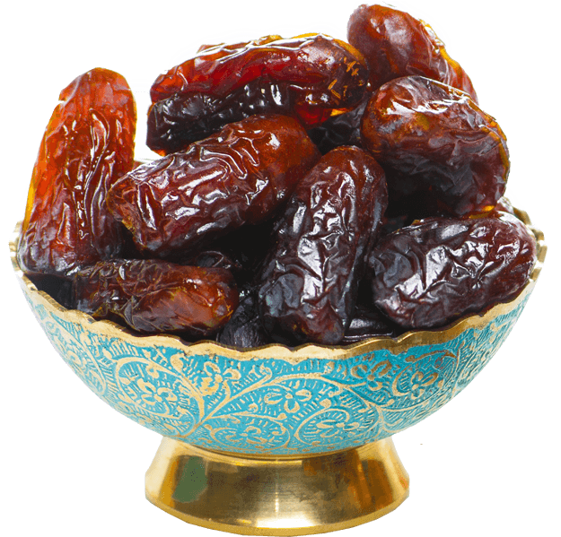 Bowlof Dates Fruit PNG Image