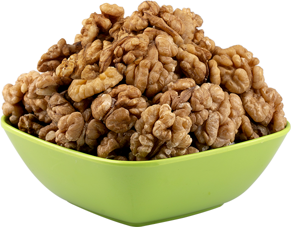 Bowlof Walnuts Healthy Snack PNG Image