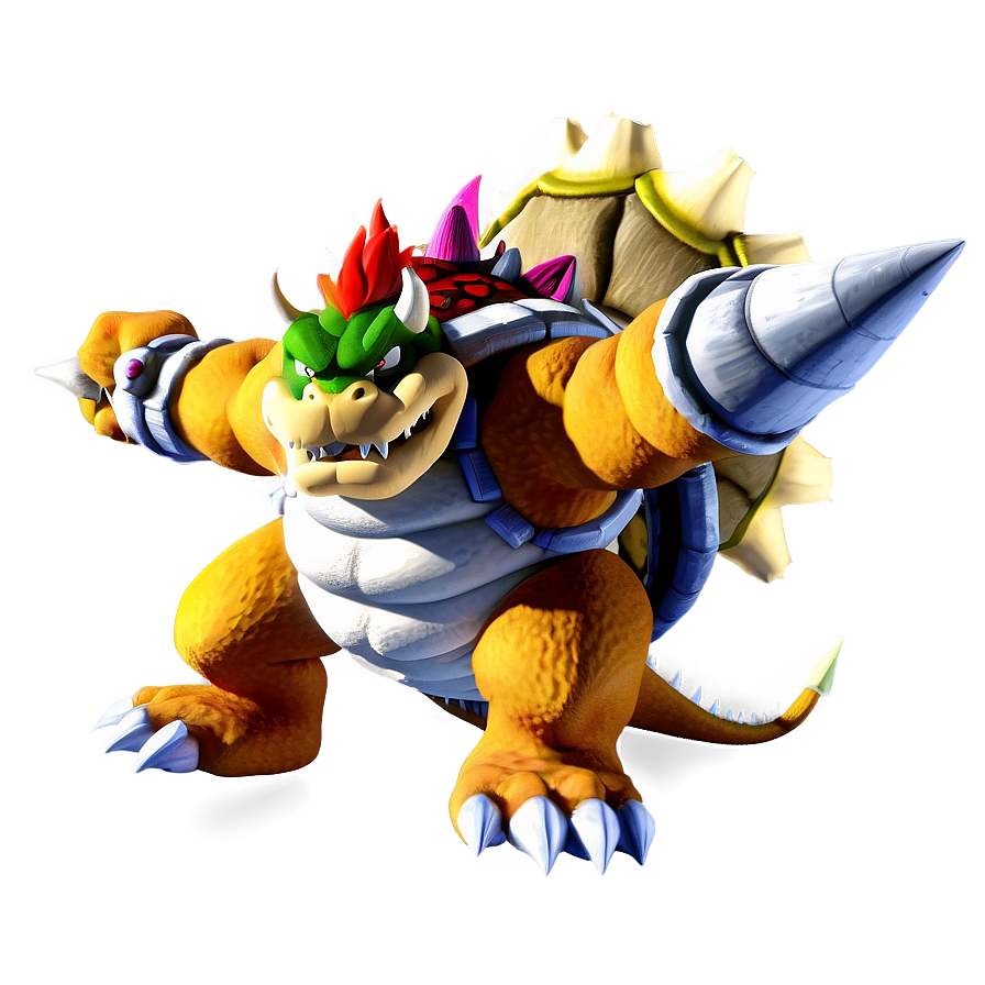 Bowser In Battle Mode Png Kam PNG Image